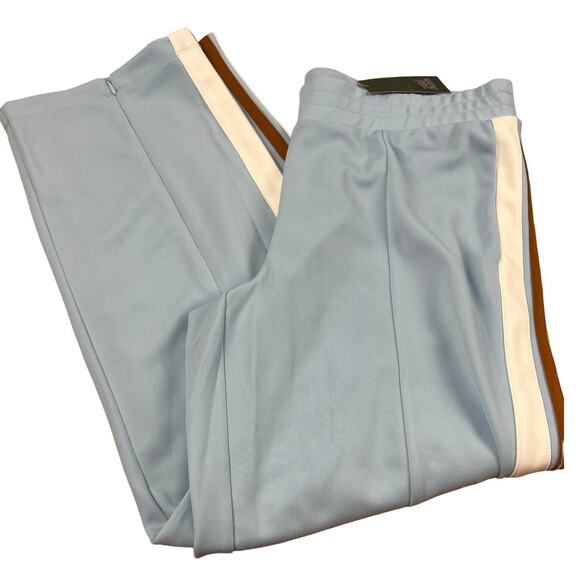 wild fable Pants - Wild Fable Women's Blue and Brown High-Rise Track Pants - Size Small - NWT